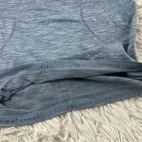 Lululemon Swiftly Tech Tank Heathered Blue - Picture 2 of 5